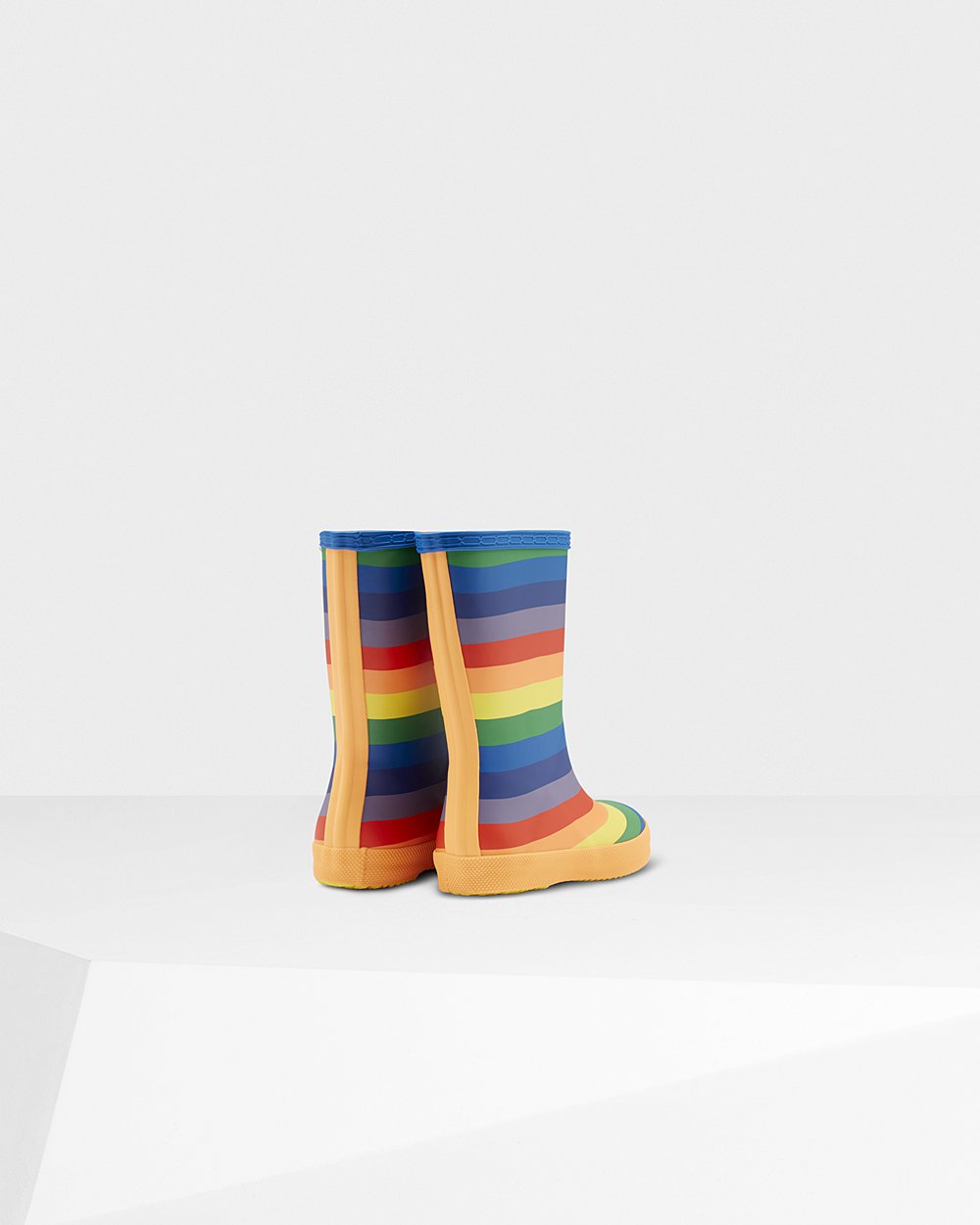 Regenlaarzen Kinderen - Hunter Original First Classic Rainbow - Gekleurd - 90EFYJTVW